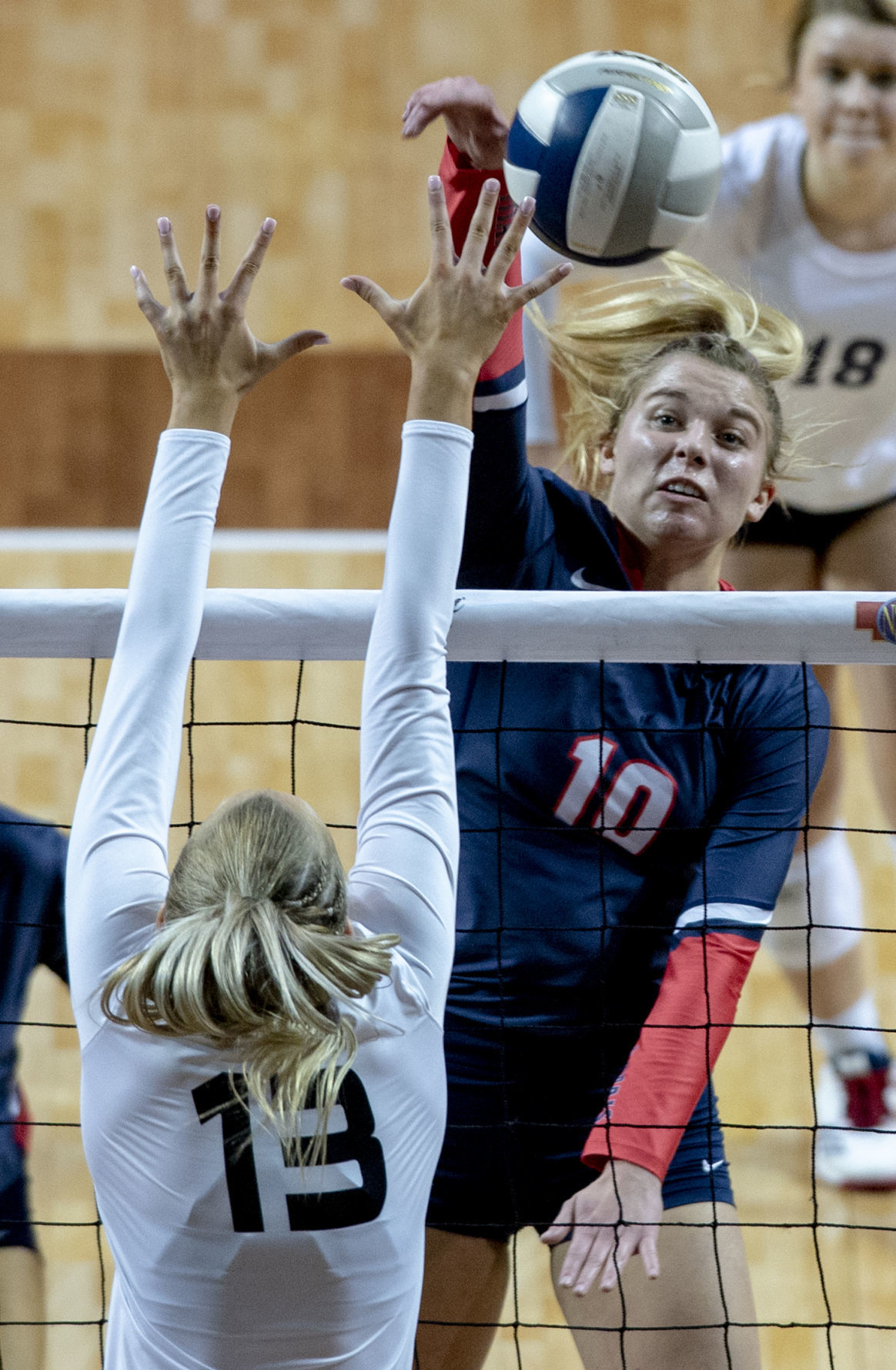 Class B state volleyball, Norris vs. Omaha Skutt, 11.8